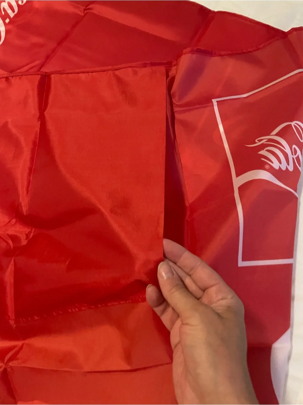 Coca Cola Red FIFA World Cup Wearable Flag